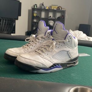 Air Jordan 5s concords size 12